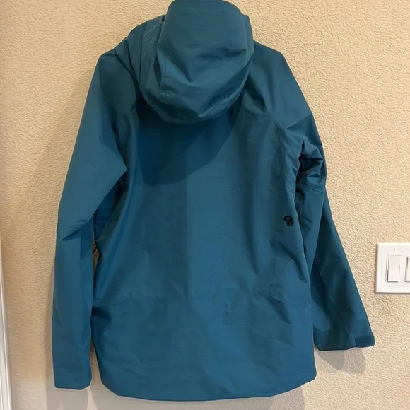 Mountain Hardwear Men’s Sky Ridge Gore-tex recco snow jacket, blue